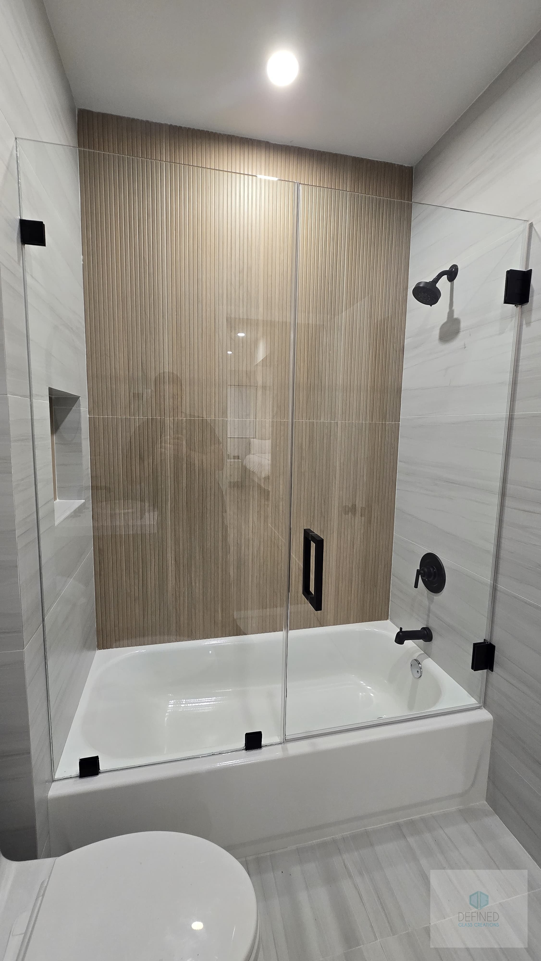 Frameless Shower